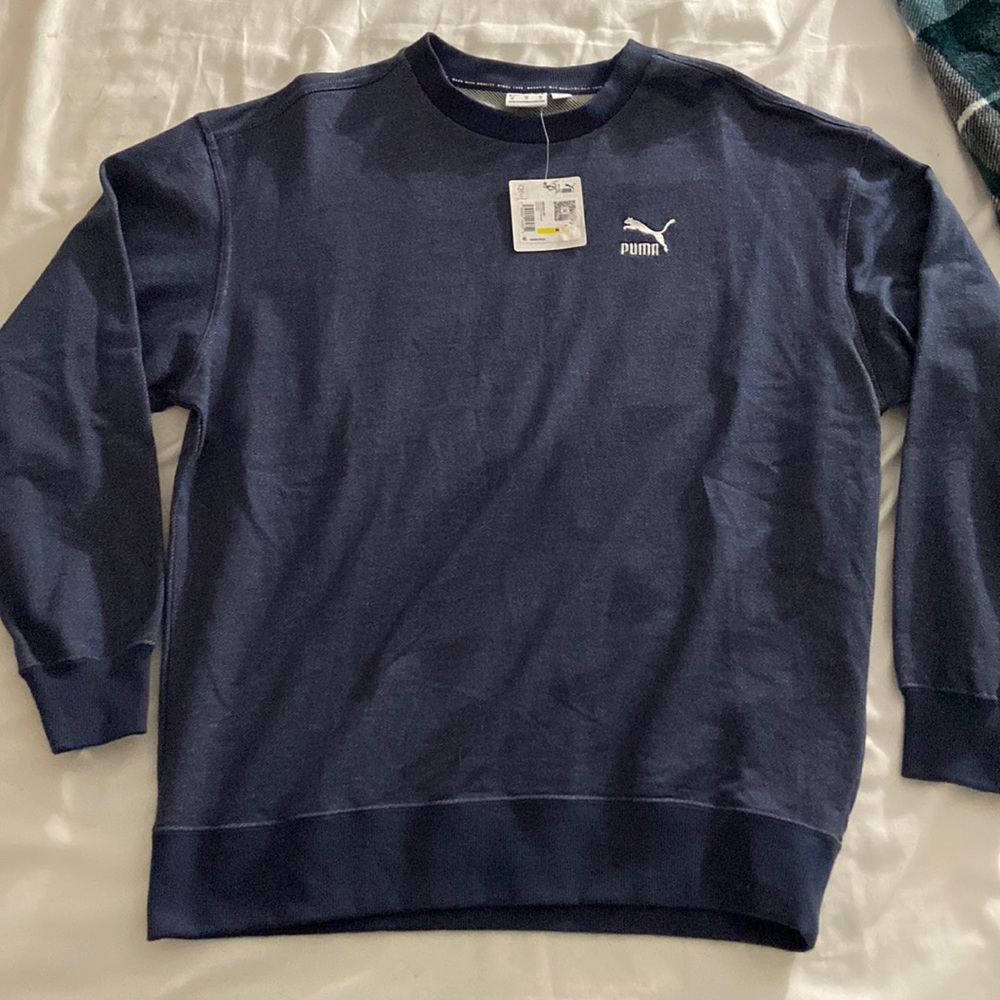 Puma Classics Soft Ink Crewsweat Sweatshirt NWT
